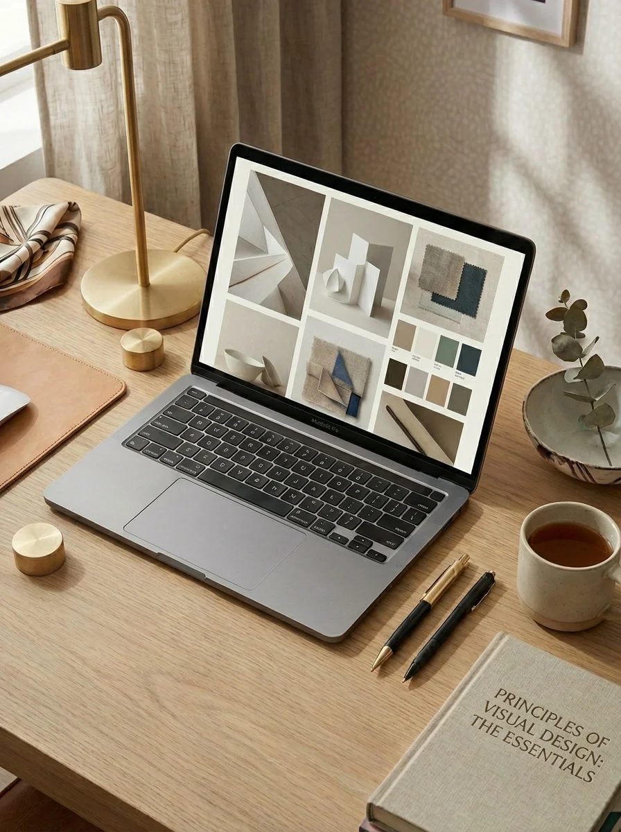 Studio tools and design workspace